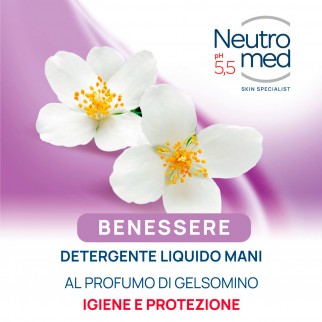 Neutromed Detergente Liquido Mani Benessere al Profumo di Gelsomino -