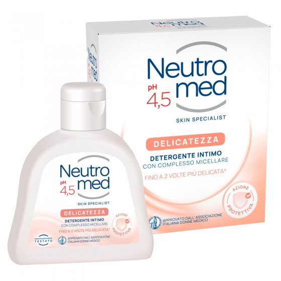 Neutromed Detergente Intimo Delicatezza pH 4.5 Azione Protettiva con