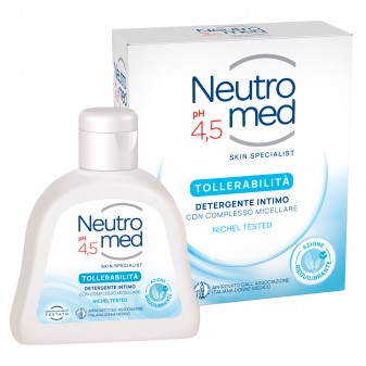 Neutromed Detergente Intimo Tollerabilità pH 4.5 Azione Riequilibrante con...