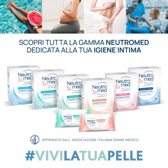 Neutromed Detergente Intimo Tollerabilità pH 4.5 Azione