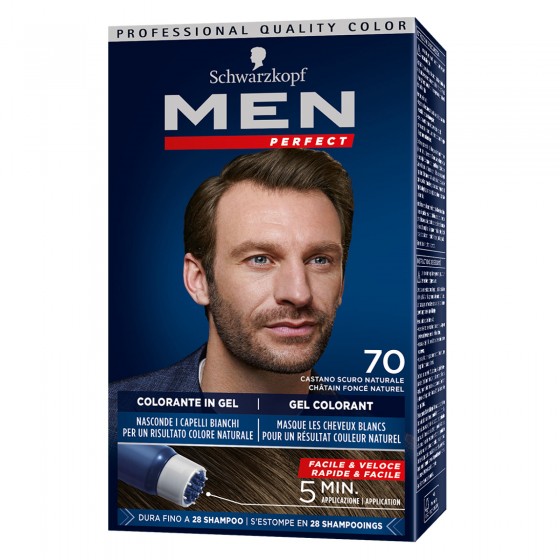 Schwarzkopf Men Perfect Tinta Gel Colorante Facile & Veloce per Schwarzkopf Men Perfect Tinta Gel Colorante Facile & Veloce per