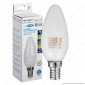 V-Tac VT-1924 Lampadina LED E14 4W Candela Frost Filamento - SKU 7101 / 7102 / 7103 [TERMINATO]