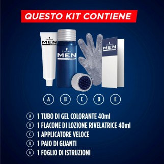 Schwarzkopf Men Perfect Tinta Gel Colorante Facile & Veloce per