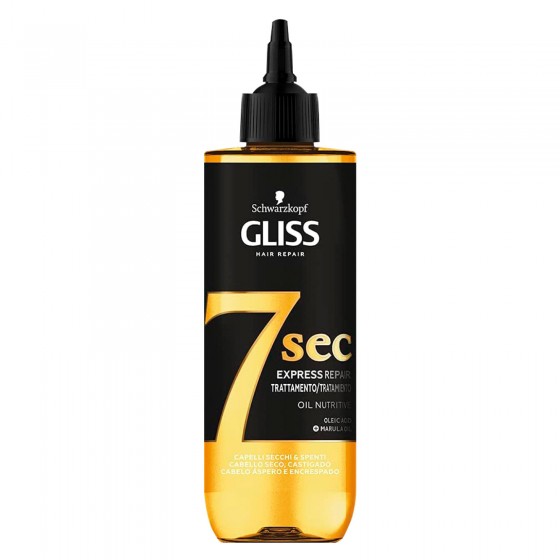 Schwarzkopf Gliss Hair Repair 7 Sec Express Oil Nutritive Trattamento Schwarzkopf Gliss Hair Repair 7 Sec Express Oil Nutritive Trattamento