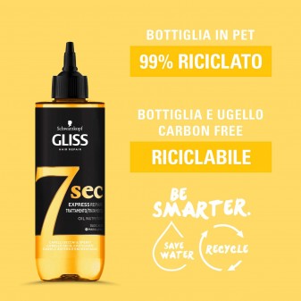Schwarzkopf Gliss Hair Repair 7 Sec Express Oil Nutritive Trattamento