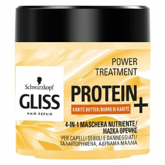 Schwarzkopf Gliss Hair Repair Power Treatment Protein+ Maschera Nutriente...