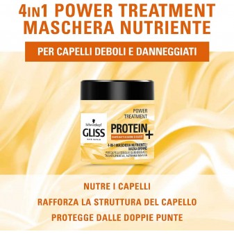 Schwarzkopf Gliss Hair Repair Power Treatment Protein+ Maschera