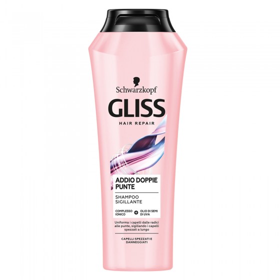 Schwarzkopf Gliss Hair Repair Addio Doppie Punte Shampoo Sigillante Schwarzkopf Gliss Hair Repair Addio Doppie Punte Shampoo Sigillante