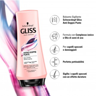 Schwarzkopf Gliss Hair Repair Addio Doppie Punte Balsamo Sigillante