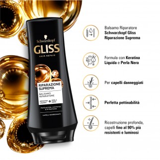 Schwarzkopf Gliss Hair Repair Riparazione Suprema Balsamo Riparatore
