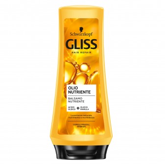 Schwarzkopf Gliss Hair Repair Olio Nutriente Balsamo per Capelli Fragili e...