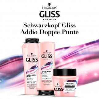 Schwarzkopf Gliss Hair Repair Addio Doppie Punte Maschera 2in1 per
