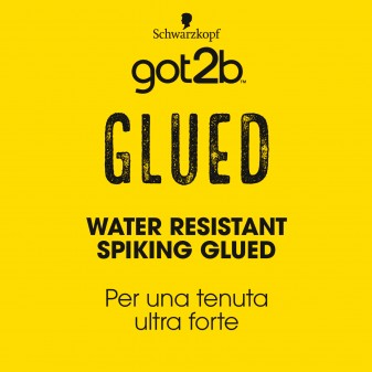 Schwarzkopf Got2be Glued Gel Fissante Waterproof per Capelli a Tenuta
