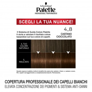 Schwarzkopf Palette Tinta Permanente Professionale Tecnologia