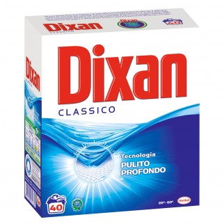 Dixan Detersivo in Polvere Classico per Lavatrice 40 Lavaggi -