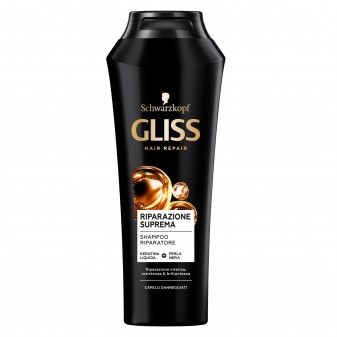 Schwarzkopf Gliss Hair Repair Riparazione Suprema Shampoo Riparatore per...