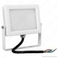 Wiva Faretto LED SMD 10W Ultra Sottile Colore Bianco Con Schermo Opale IP65 - mod. 91100412 [TERMINATO]