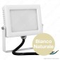 Immagine 2 - Wiva Faretto LED SMD 10W Ultra Sottile Colore Bianco Con Schermo
