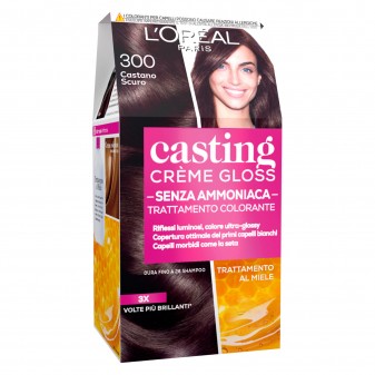 L'Oréal Casting Crème Gloss Trattamento Colorante 300 Castano Scuro Senza...