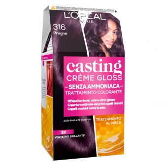 L'Oréal Casting Crème Gloss Trattamento Colorante 316 Prugna Senza