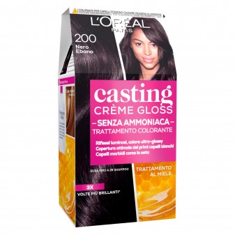 L'Oréal Casting Crème Gloss Trattamento Colorante 200 Nero Ebano Senza Ammoniaca
