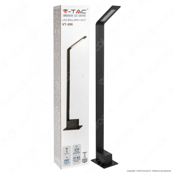 V-Tac VT-896 Lampada LED da Giardino 5W SMD IP65 Lampione V-Tac VT-896 Lampada LED da Giardino 5W SMD IP65 Lampione