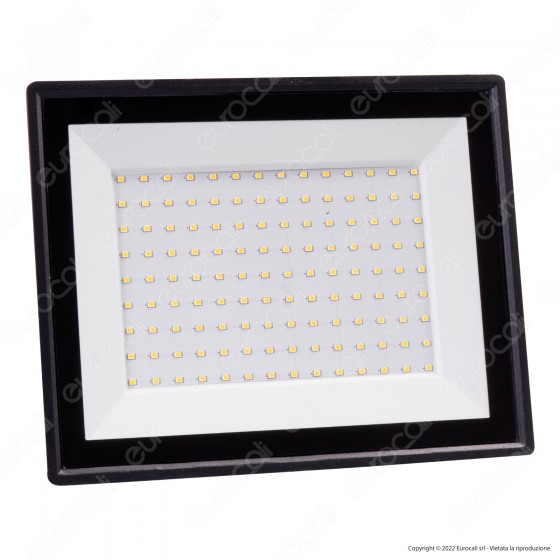 V-Tac VT-49104 Faro LED Floodlight 100W SMD Slim IP65 Nero - V-Tac VT-49104 Faro LED Floodlight 100W SMD Slim IP65 Nero -