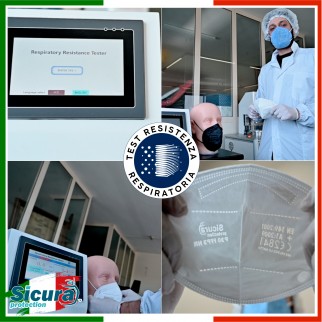 Sicura Protection 50 Mascherine Protettive Filtranti Monouso con