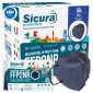 Sicura Protection 20 Mascherine Protettive Colore Rosa Monouso con Fattore di Protezione Certificato FFP2 NR in TNT