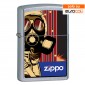 Zippo Accendino a Benzina Ricaricabile ed Antivento con Fantasia Hazmat Suit - Esclusiva Eurocali - mod. 207