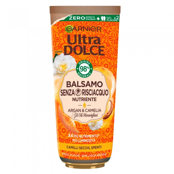 Garnier Ultra Dolce Balsamo Senza Risciacquo Nutriente con Oli di Garnier Ultra Dolce Balsamo Senza Risciacquo Nutriente con Oli di