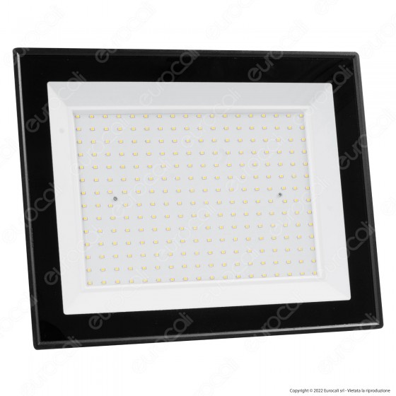 V-Tac VT-49204 Faro LED Floodlight 200W SMD Slim IP65 Nero - V-Tac VT-49204 Faro LED Floodlight 200W SMD Slim IP65 Nero -