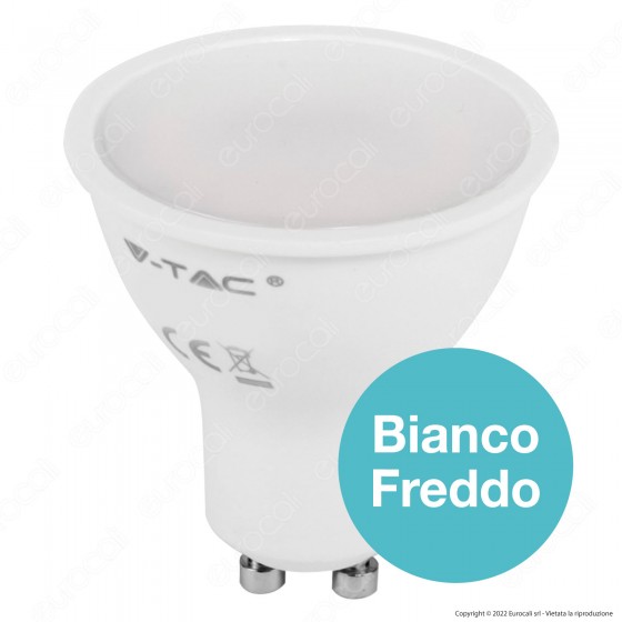 V-Tac VT-271 Lampadina LED GU10 10W Faretto Spotlight SMD Chip V-Tac VT-271 Lampadina LED GU10 10W Faretto Spotlight SMD Chip