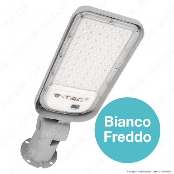 V-Tac Pro VT-59ST Lampada Stradale LED 50W SMD Lampione IP65 V-Tac Pro VT-59ST Lampada Stradale LED 50W SMD Lampione IP65