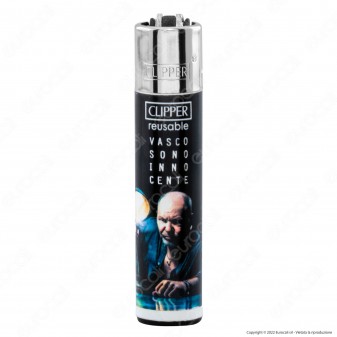 Clipper Large Accendino Grande Fantasia Ufficiale Vasco Rossi 2 - Box