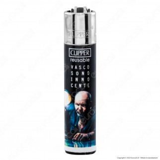 Clipper Large Accendino Grande Fantasia Ufficiale Vasco Rossi 2 - Box