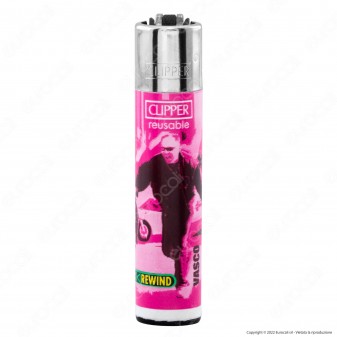 Clipper Large Accendino Grande Fantasia Ufficiale Vasco Rossi 2 - Box