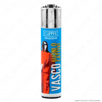 Clipper Large Accendino Grande Fantasia Ufficiale Vasco Rossi 2 - Box