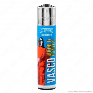 Clipper Large Accendino Grande Fantasia Ufficiale Vasco Rossi 2 - Box