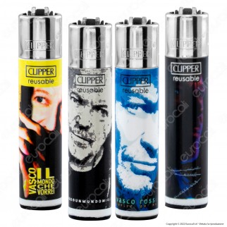 Clipper Large Accendino Grande Fantasia Ufficiale Vasco Rossi 1 -