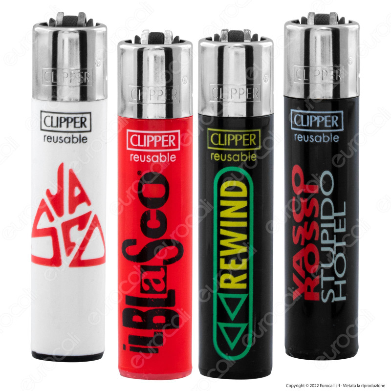 Clipper Large Accendino Grande Fantasia Ufficiale Vasco Rossi 4 -