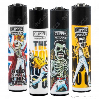 Clipper Large Accendino Grande Fantasia The Best - Serie da 4