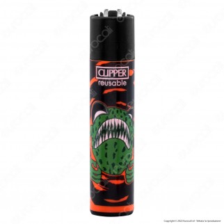Clipper Large Accendino Grande Fantasia Spring Terror 1 - Box da 48