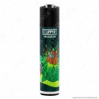 Clipper Large Accendino Grande Fantasia Spring Terror 1 - Box da 48