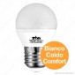 Immagine 2 - Wiva Lampadina LED E27 6W MiniGlobo G45 - Comfort - mod. 12100289