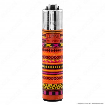 Clipper Micro Accendino Piccolo Fantasia Tribal Days 2 - Serie da 4