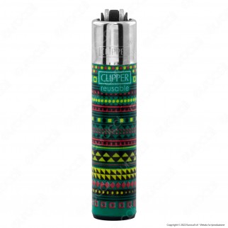 Clipper Micro Accendino Piccolo Fantasia Tribal Days 2 - Serie da 4