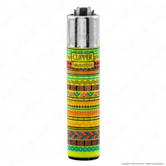 Clipper Micro Accendino Piccolo Fantasia Tribal Days 2 - Serie da 4