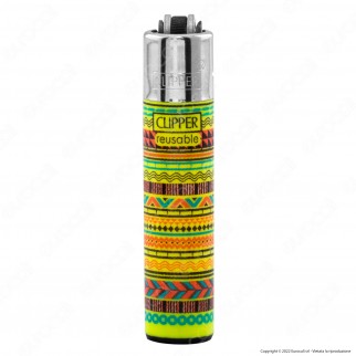 Clipper Micro Accendino Piccolo Fantasia Tribal Days 2 - Serie da 4