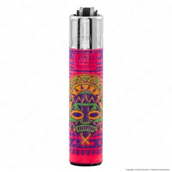 Clipper Micro Accendino Piccolo Fantasia Tribal Days 3 - Serie da 4